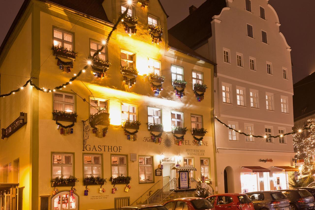 Kaiserhof Hotel Sonne Nördlingen Exterior foto